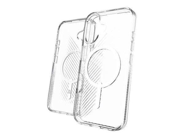 ZAGG Luxe Snap - Baksidedeksel for mobiltelefon - MagSafe-samsvar - blank - for Apple iPhone 16