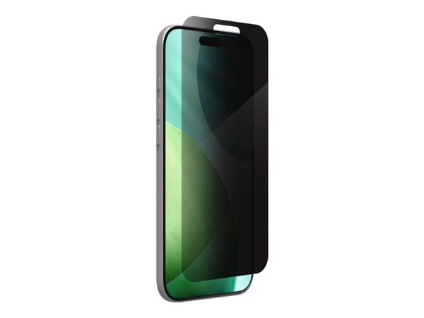InvisibleShield Glass Elite Privacy, Apple, iPhone 17 Air, Iskunkestävä, Pölynkestävä, Iskunkestävä, Naarmuuntumisenkestävä, musta, 1 kpl