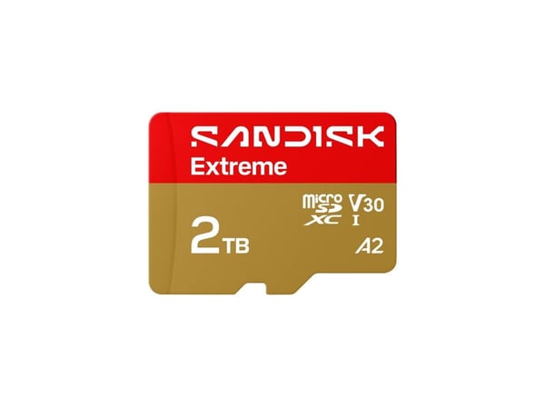Extreme microSDXC 2TB+SD Adapt 240MB/s