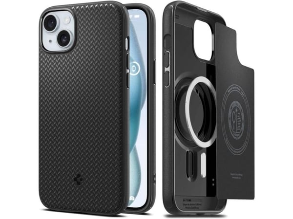 Spigen Spigen Mag Armor iPhone 15 6.1" MagSafe svart/matt svart ACS06815