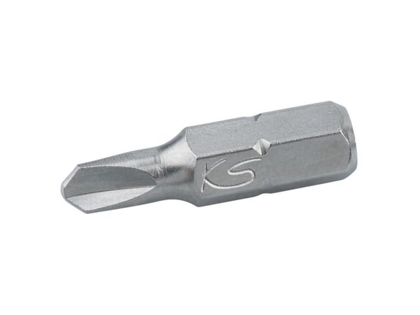 KS Tools 911.2925, Nikkeli, DIN 3126, ISO 1173 - C 6,3, 25 mm, 6 g, 25,4 / 4 mm (1 / 4"), Kahdeksankulmainen