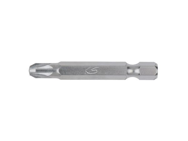 KS Tools 911.3350, Phillips-ruuvimeisseli, nikkeli, DIN 3126, ISO 1173 - E 6.3, 50 mm, 74 g, 25.4 / 4 mm (1 / 4")