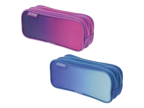 Herlitz 50046454, Mykt penal, Polyester, Assorterte farger, Monokromatisk, Innendørs, Gutt/Jente