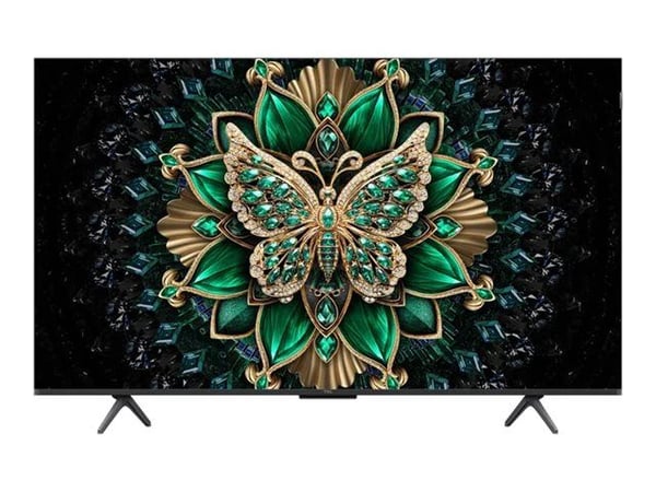 TCL 50C6K - 50" Diagonalklasse C6K Series LED-bakgrunnsbelyst LCD TV - QLED - Smart TV - Google TV - 4K UHD (2160p) 3840 x 2160 - HDR - Quantum Dot...