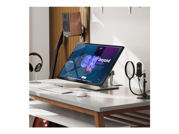 ALOGIC 32C6KPDTF, 81,3 cm (32"), 6016 x 3384 pikseliä, 6K Ultra HD, LED, 14 ms, Hopea, Musta