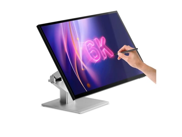 ALOGIC 32C6KPDTF, 81,3 cm (32"), 6016 x 3384 pikseliä, 6K Ultra HD, LED, 14 ms, Hopea, Musta