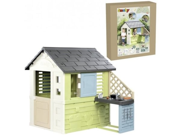 Smoby 810738, Frittstående lekehus, 2 år, 1 dører, Flerfarget