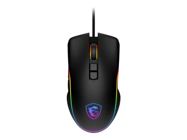 MSI FORGE GM300 - Mus - optisk - 7 knapper - kablet - USB 2.0