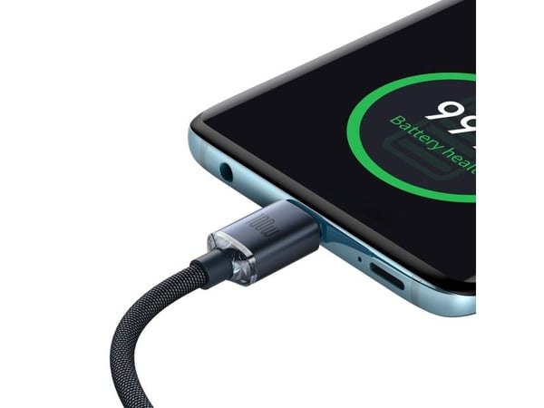 Baseus CAJY000701, 2 m, USB C, USB C, 0,48 Gbit/s, Svart