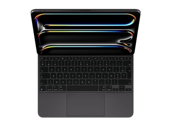 Apple Magic Keyboard - Tastatur og folioveske - med styrepute - bakbelysning - Apple Smart connector - Svensk - svart - for 13-inch iPad Pro (M4)