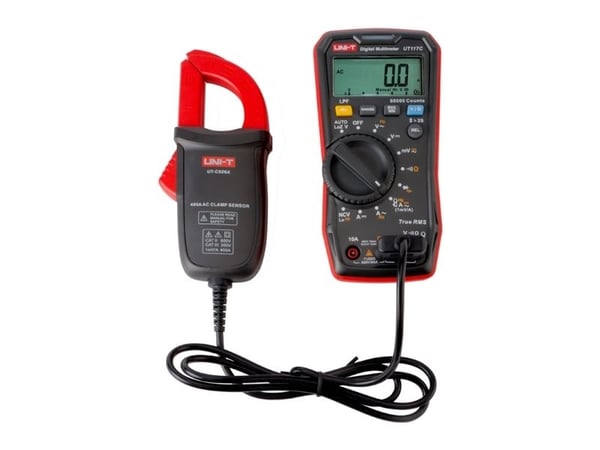 Digitalt multimeter med høy presisjon AC/DC 600V; AC/DC 10A; 50kHz; 40MO; 1000µF; LoZ; LPF; NCV; 60000; True RMS; BT, UNI-T