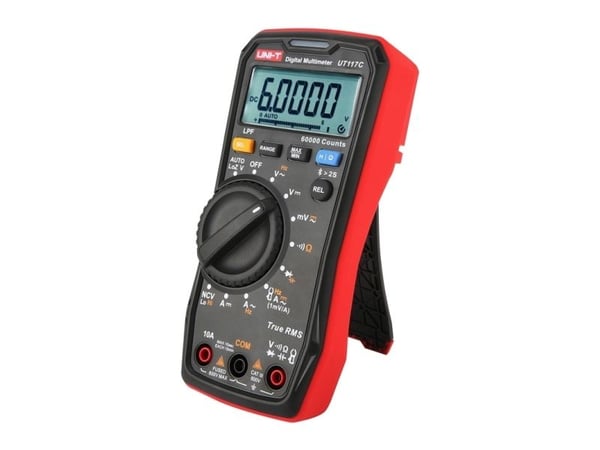 Digitalt multimeter med høy presisjon AC/DC 600V; AC/DC 10A; 50kHz; 40MO; 1000µF; LoZ; LPF; NCV; 60000; True RMS; BT, UNI-T