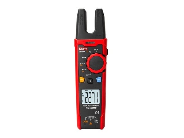 Strömtång/klämma för spänningsmätning CAT II 1000V CAT III 600V; DC/AC 1000V; AC 200A; 60MO; 10KHz; NCV; TRMS; UNI-T