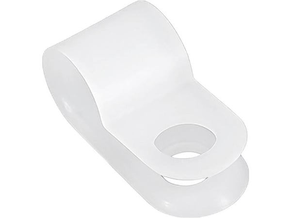 TRU COMPONENTS Kiinnitysnauha Ruuvitanko 532019 Laippa-Ø-alue 8 mm (max) Luonto 25 kpl