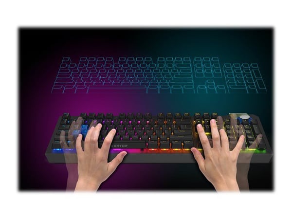 Acer Predator Aethon 700, Täysikokoinen (100 %), Optomekaaninen näppäinkytkin, QWERTY, RGB LED, Metallinen