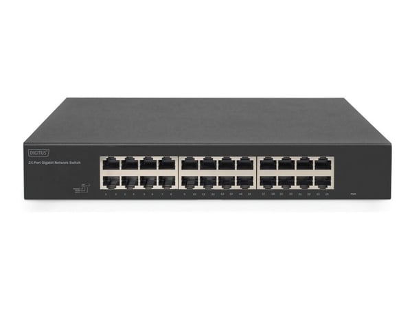 Digitus DN-80113-2, Hallitsematon, Gigabit Ethernet (10/100/1000), telineasennusjärjestelmä