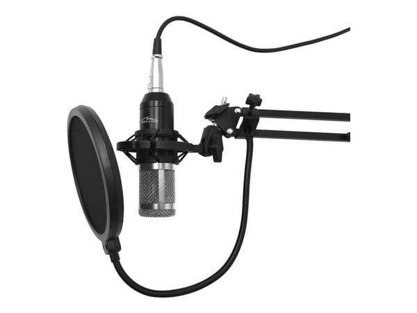 Medieteknologisk mikrofon med tilbehørssett STUDIO OG STREAMING MICROPHONE MT397S Medieteknologisk mikrofon med tilbehørssett STUDIO OG STREAMING MICROPHONE MT397S