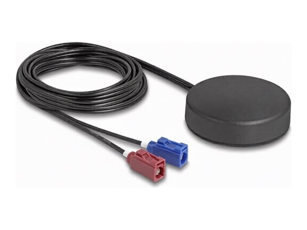Delock - Antenne - navigasjon, mobiltelefon - 2 dBi (for 698 - 960 MHz), 2 dBi (for 1710 - 2700 MHz), 4 - 5 dBi (for 1575.42 MHz), 4 - 5 dBi (for 1... Delock - Antenne - navigasjon, mobiltelefon - 2 dBi (for 698 - 960 MHz), 2 dBi (for 1710 - 2700 MHz), 4 - 5 dBi (for 1575.42 MHz), 4 - 5 dBi (for 1...