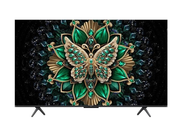 TCL 50C6K - 50" Diagonalklasse C6K Series LED-bakgrunnsbelyst LCD TV - QLED - Smart TV - Google TV - 4K UHD (2160p) 3840 x 2160 - HDR - Quantum Dot...