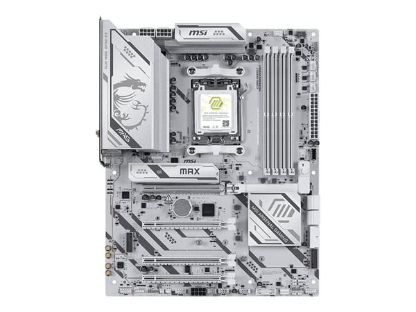MSI MAG B850 GAMING PLUS MAX WIFI - Moderkort - ATX - Socket AM5 - AMD B850 Chipuppsättning - USB-C 3.2 Gen2, USB 3.2 Gen 1, USB 3.2 Gen 2 - 5 Giga...