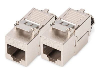 Digitus DN-93816-2, Litteä, Hopea, RJ-45, LSA, Naarasliitin, Naarasliitin, Naarasliitin Digitus DN-93816-2, Litteä, Hopea, RJ-45, LSA, Naarasliitin, Naarasliitin, Naarasliitin