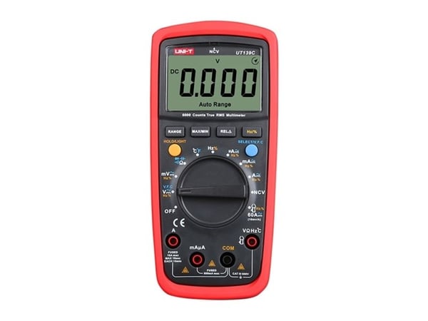 Multimeter UT139C CATIII med frekvens, kapasitans, temperaturmåling, DC-krets, diodetest UNI-T