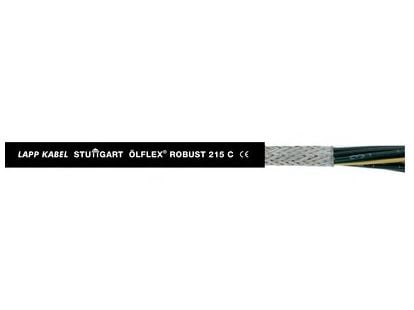 Lapp ÖLFLEX Robust 215 C, Kabel för medelhög spänning, Svart, Termoplastisk elastomer (TPE), Polypropylen, Koppar, 1.5 mm ²