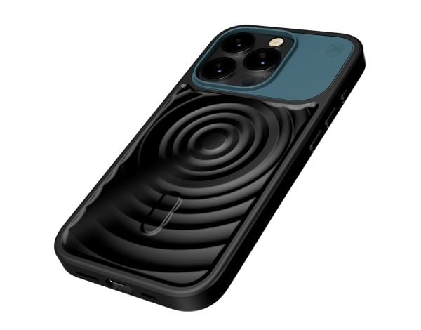 STM -322-409FJ-02, Etui, Apple, iPhone 15, 15,5 cm (6.1"), Svart, Blå