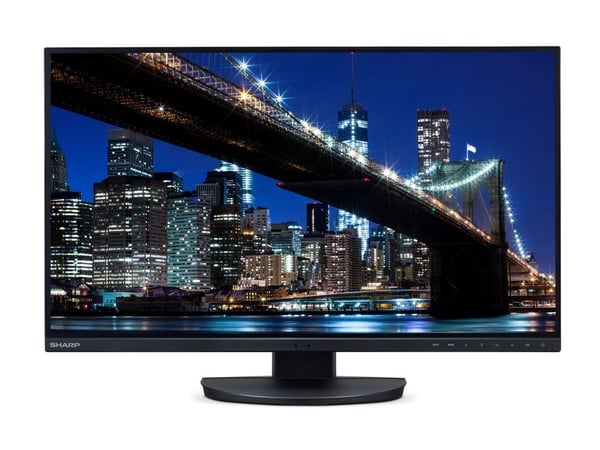 Sharp MultiSync EA272U, digital flatpanelskjerm, 68,6 cm (27"), LCD, 3840 x 2160 piksler