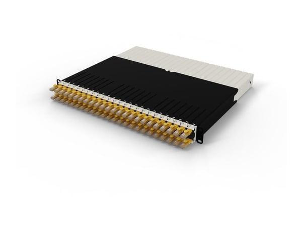 PATCHBOX PONEX8UTPYL, 0,8 m, Cat6a, U/UTP (UTP), RJ-45, RJ-45, Gul