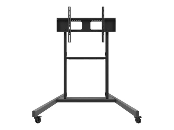 EDBAK TR19 - Vagn - för platt panel - stål - svart - skärmstorlek: 55"-110"