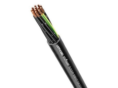 Lapp ÖLFLEX ROBUST 210, 50 m, 4 mm², Svart, Kopper, Termoplastisk elastomer (TPE), 269 kg/km
