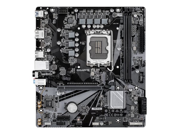 Gigabyte - Hovedkort - micro ATX - LGA1700-sokkel - USB 3.2 Gen 1 - innbygd grafikk (CPU kreves) - HD-lyd (8-kanalers)