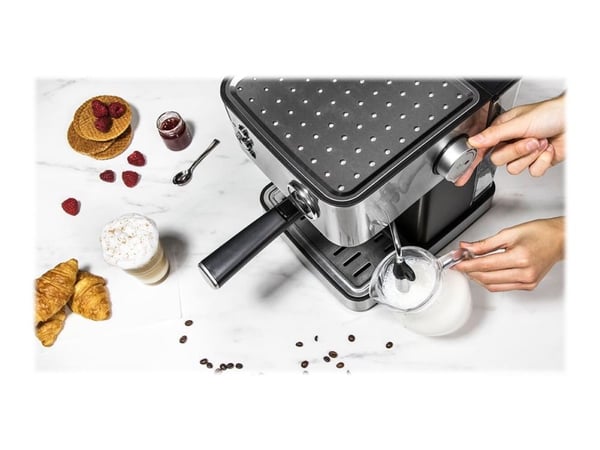 Cecotec Power Espresso 20 Professionale - Kaffemaskin med melkeskummer - 20 bar