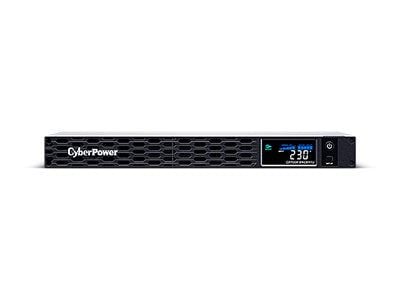 CyberPower PFC Sinewave (E) Series CP700EIPFCRM1U - UPS (kan monteres i rack) - AC 220/230/240 V - 420 watt - 800 VA - USB, serial - utgangskontakt...