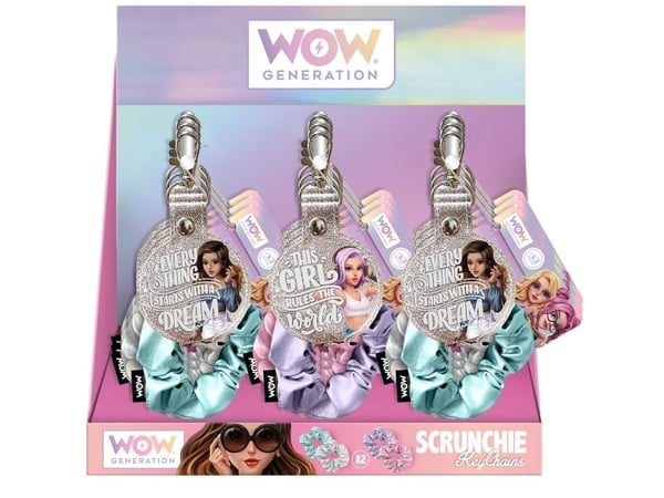 WOW® Generation, Scrunchie nyckelring, 2-delars set