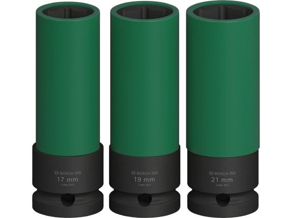 Bosch 1/2'' XL PRO S SOCKET AVAIMET 3 PAKKAUS (1 KPL)