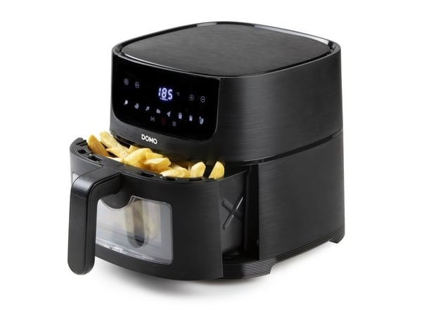 Domo DO542FR, Varmluftsfrityr, 4 l, 1 kg, 80 °C, 220 °C, Single/enkelt