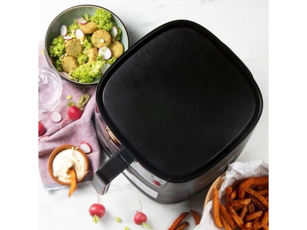 Domo DO542FR, Varmluftsfrityr, 4 l, 1 kg, 80 °C, 220 °C, Single/enkelt