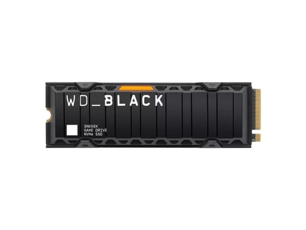 WD_BLACK SN850X WDS800T2XHE - SSD - kryptert - 8 TB - intern - M.2 2280 - PCIe 4.0 x4 (NVMe) - TCG Opal Encryption 2.01 - integrert kjøle