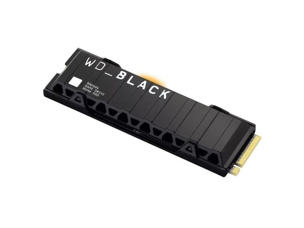 WD_BLACK SN850X WDS800T2XHE - SSD - kryptert - 8 TB - intern - M.2 2280 - PCIe 4.0 x4 (NVMe) - TCG Opal Encryption 2.01 - integrert kjøle