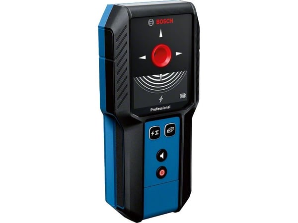 Bosch GMS 120-27 Professional, Strömförande kabel, Metall, Icke-järnmetaller, Trä, Svart, Blå, 10 cm, 12 cm, 3 cm, 5 cm