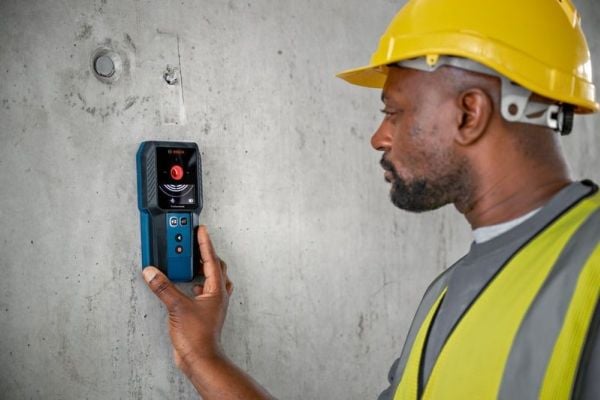 Bosch GMS 120-27 Professional, Strömförande kabel, Metall, Icke-järnmetaller, Trä, Svart, Blå, 10 cm, 12 cm, 3 cm, 5 cm