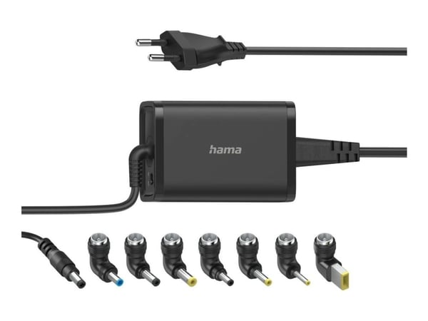 Hama Universal Power Supply Unit - Strømadapter - AC 100-240 V - 65 watt - svart