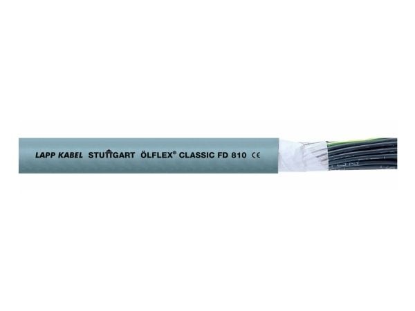 LAPP 26103/500 släpkedjekabel ÖLFLEX® FD CLASSIC 810 5 G 0,5 mm² grå 500 m
