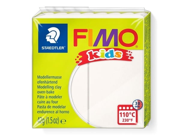 Staedtler FIMO 8030, Modelleringsleire, Hvit, Barn, 1 stykker, 1 farger, 110 °C