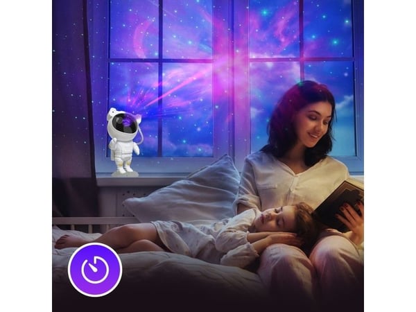 Extralink Starry Sky Projector Galaxy Projector | nattlampe, projektor | for barn, astronautformet