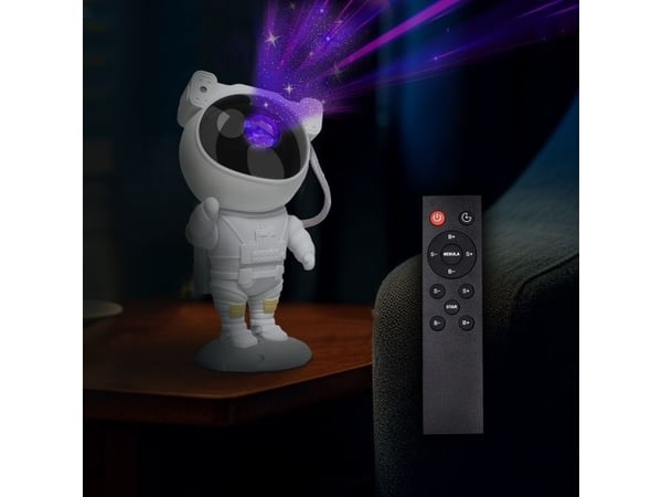 Extralink Starry Sky Projector Galaxy Projector | nattlampe, projektor | for barn, astronautformet