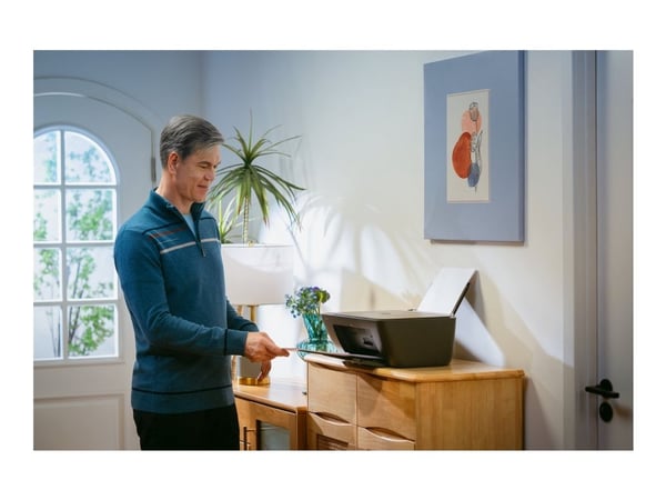 HP DeskJet 2921 Trådløst All-in-One Farve Printer, Termisk inkjet, Farveudskrivning, 4800 x 1200 dpi, A4, Direkte udskrivning, Grå