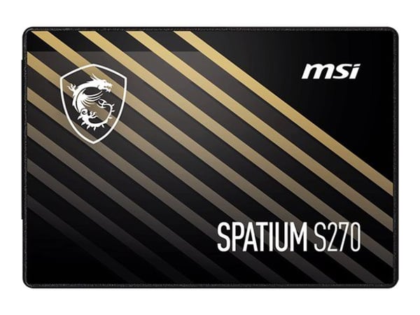MSI SSD MSI SPATIUM S270 SSD 960GB SATA3 2.5" (500/450MB/s) 3D NAND -levy (960GB)